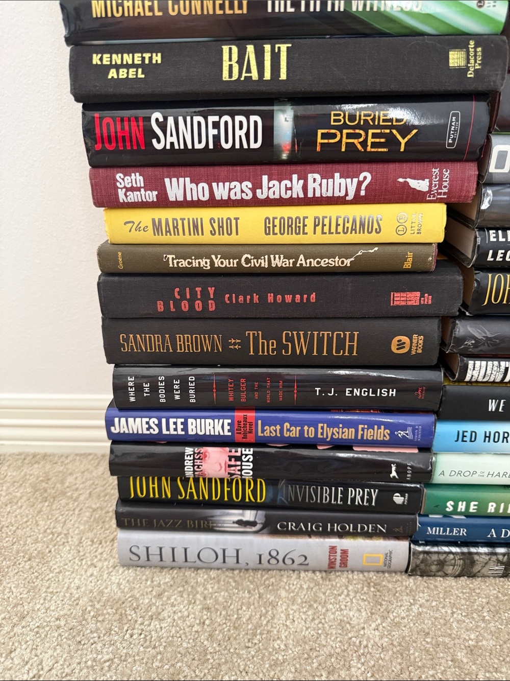 Hard cover books each $10